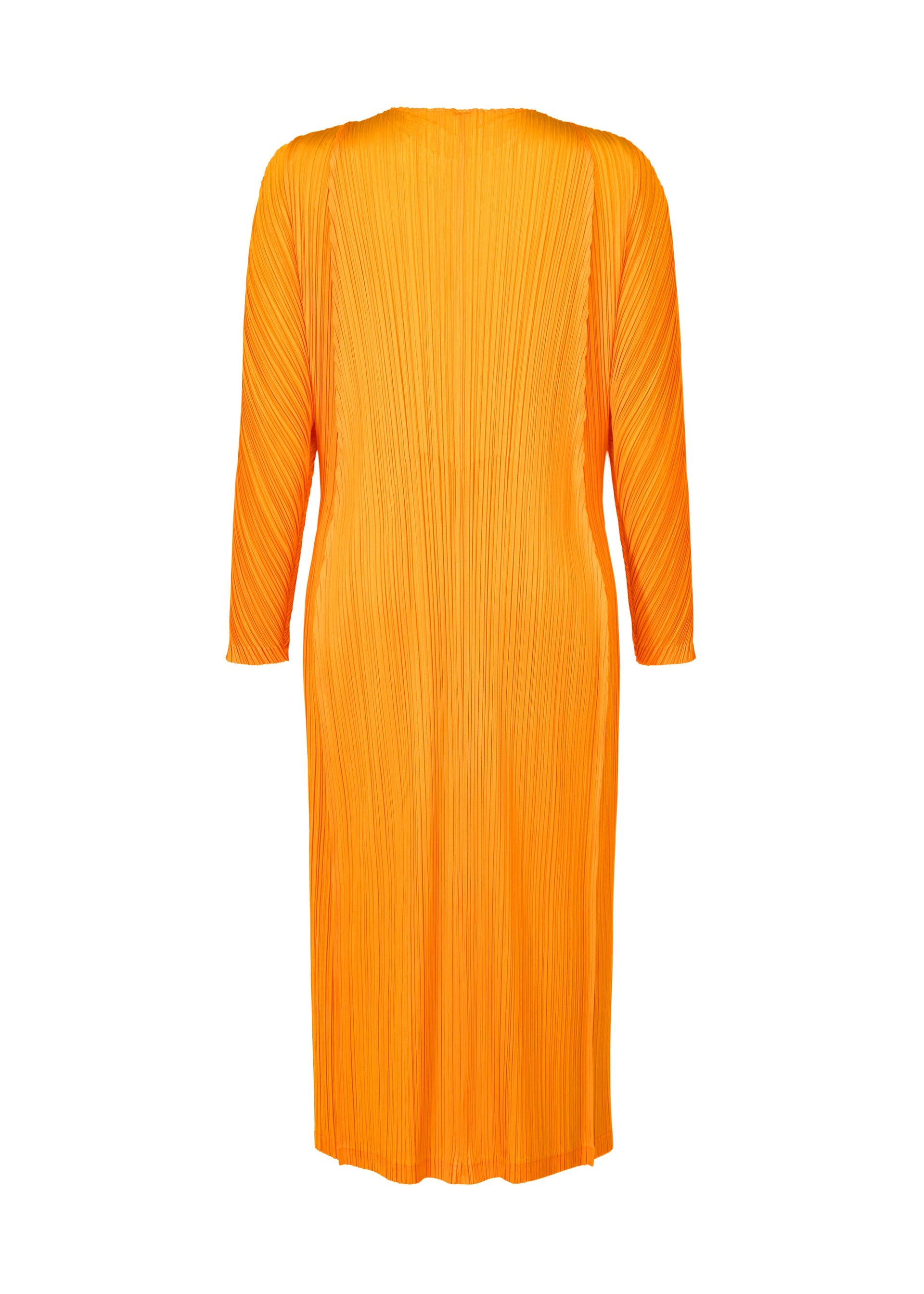A detail shot of the PLEATS PLEASE ISSEY MIYAKE LANTERN dress.