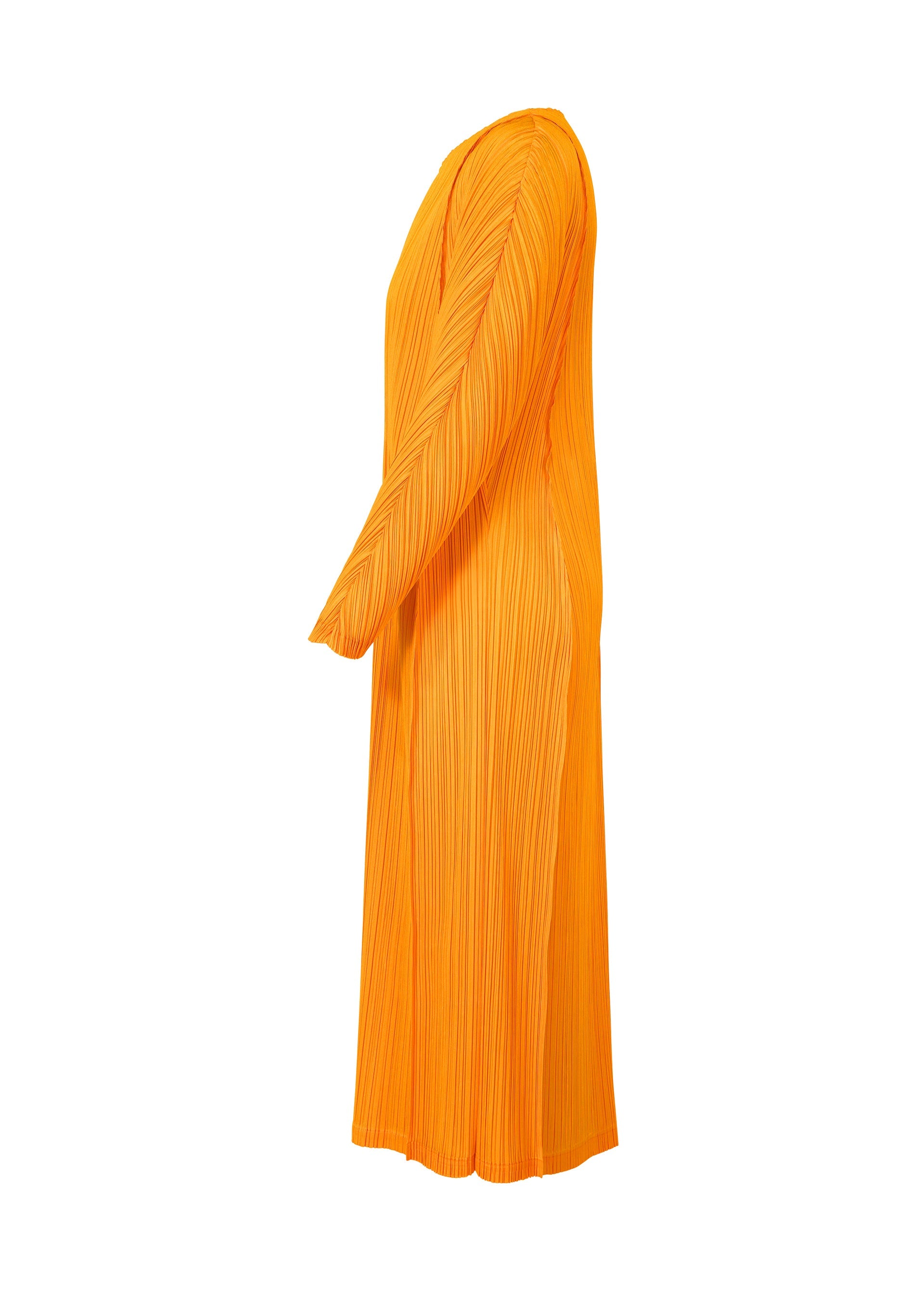 A detail shot of the PLEATS PLEASE ISSEY MIYAKE LANTERN dress.