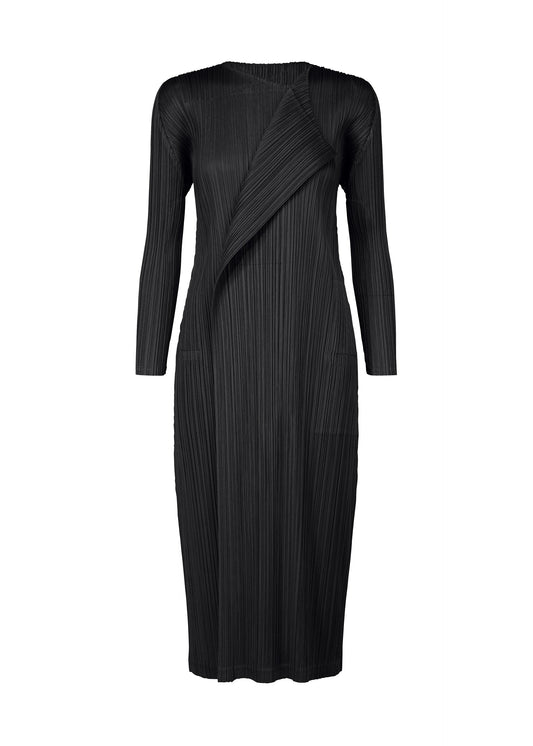 A product shot of the PLEATS PLEASE ISSEY MIYAKE LIGHT WAVE dress in .