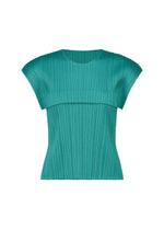 A product shot of the PLEATS PLEASE ISSEY MIYAKE MONTHLY COLORS : JUNE top in .