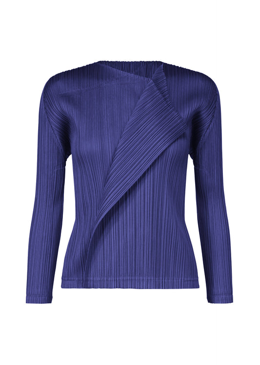 A product shot of the PLEATS PLEASE ISSEY MIYAKE LIGHT WAVE top in .