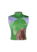 A product shot of the PLEATS PLEASE ISSEY MIYAKE BACKLIGHT top in .