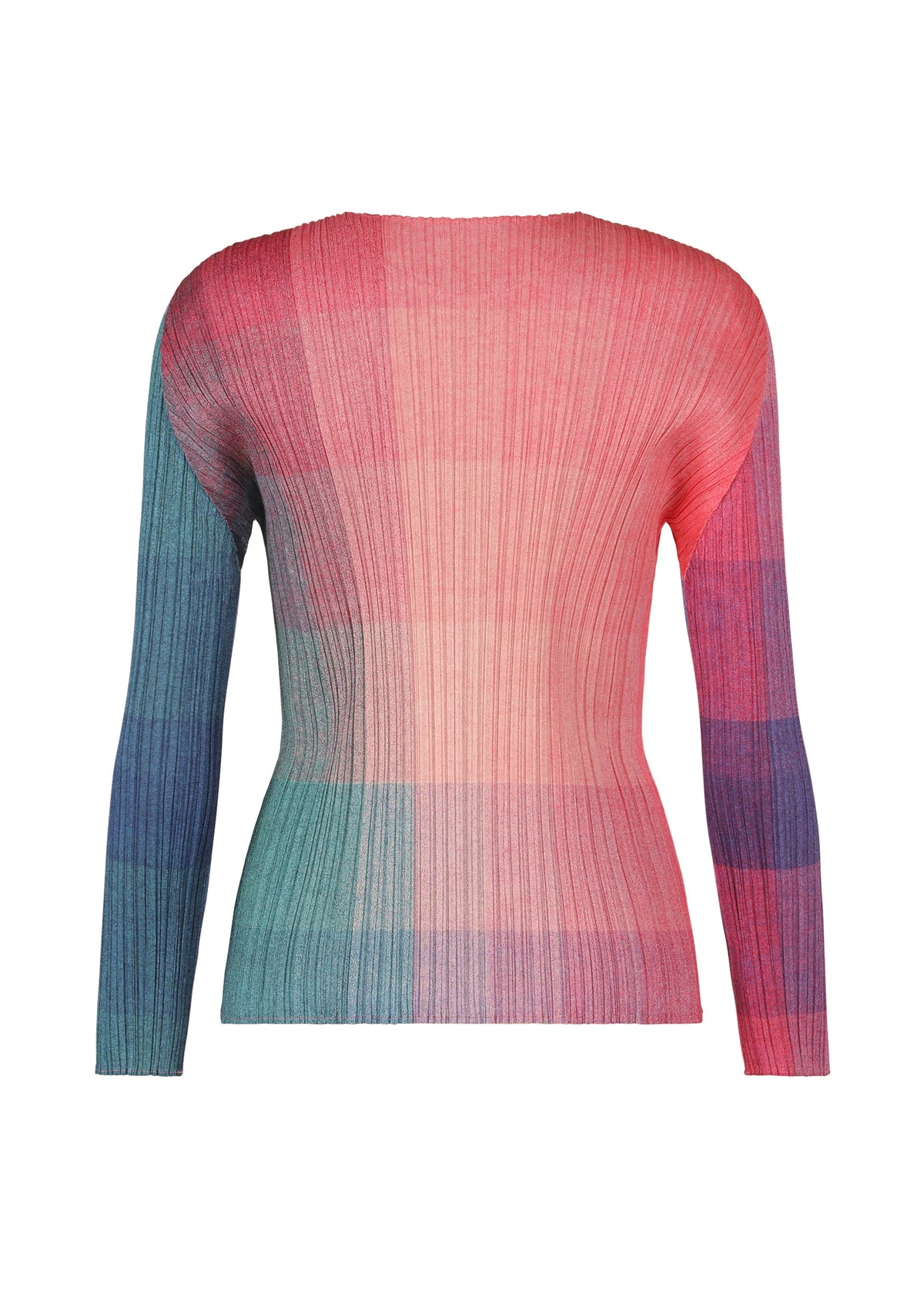 A detail shot of the PLEATS PLEASE ISSEY MIYAKE PHOTON top.