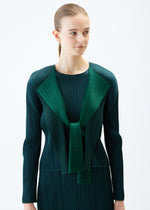 MERRY BICOLOR Cardigan Green