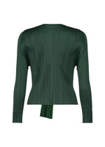 MERRY BICOLOR Cardigan Green