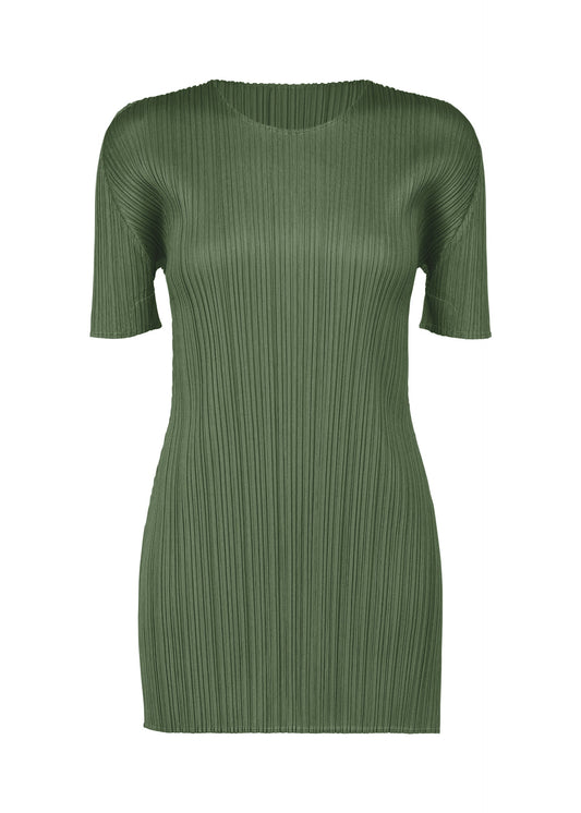A product shot of the PLEATS PLEASE ISSEY MIYAKE MONTHLY COLORS : JUNE tunic in .