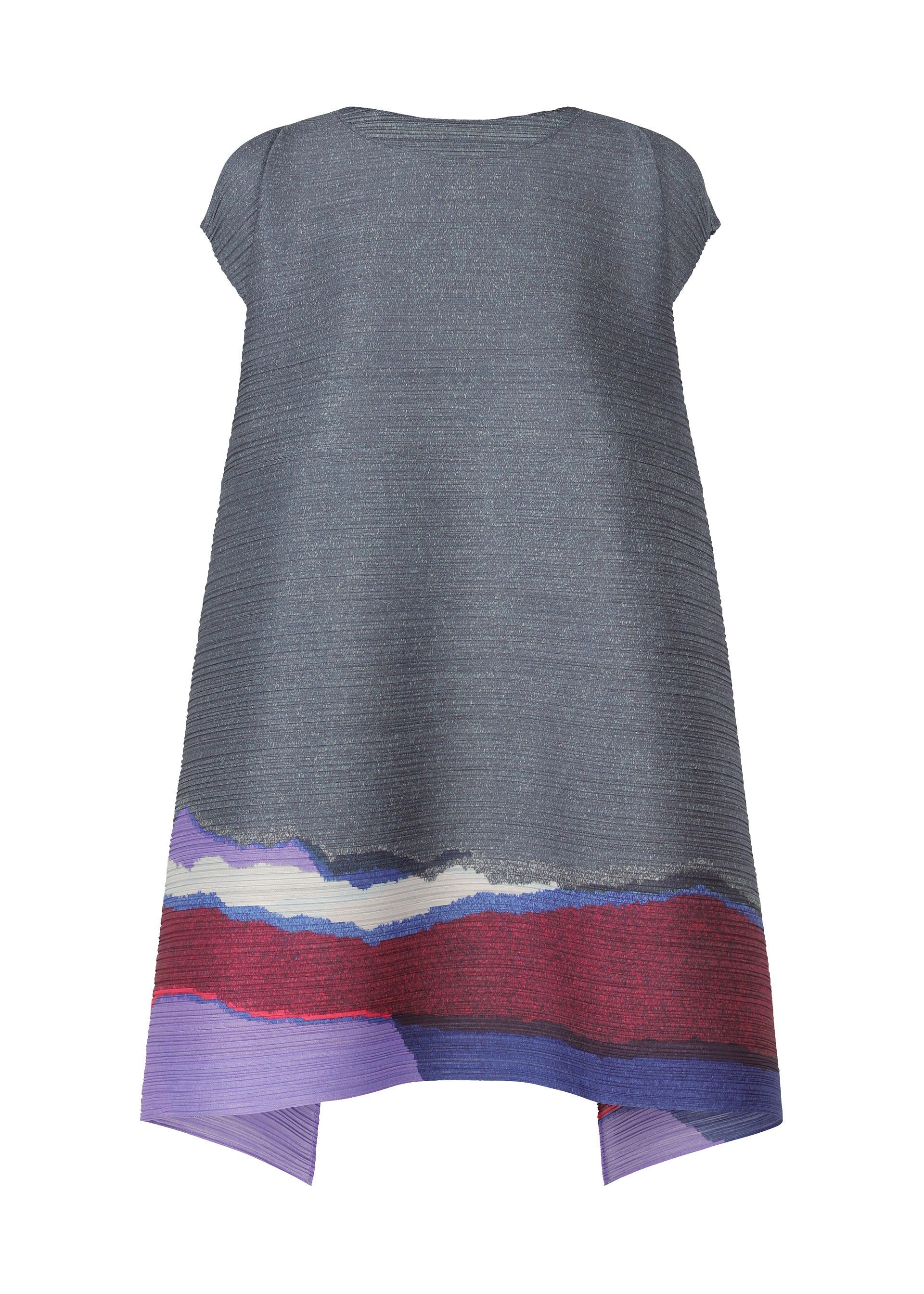 A product shot of the PLEATS PLEASE ISSEY MIYAKE GRAINY COLORS tunic in .