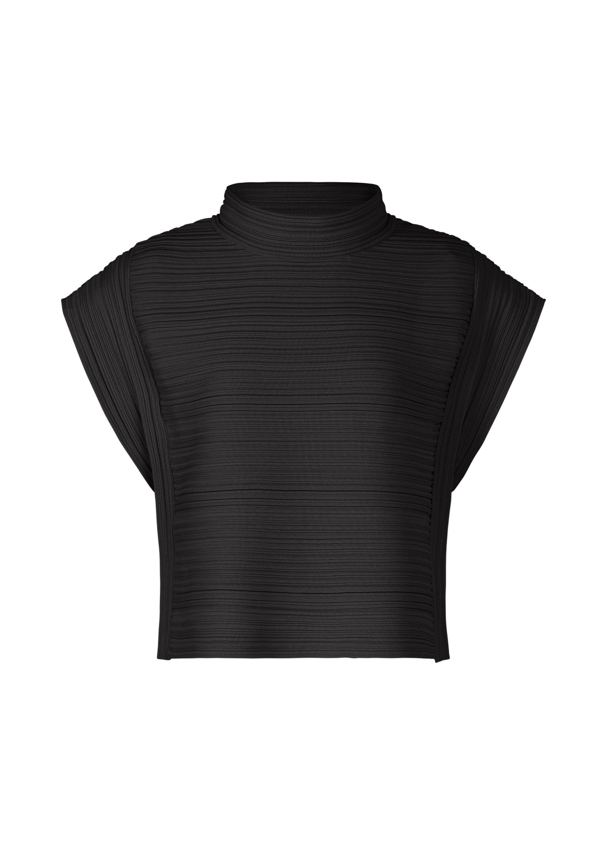 A product shot of the PLEATS PLEASE ISSEY MIYAKE CREPE KNIT vest in .