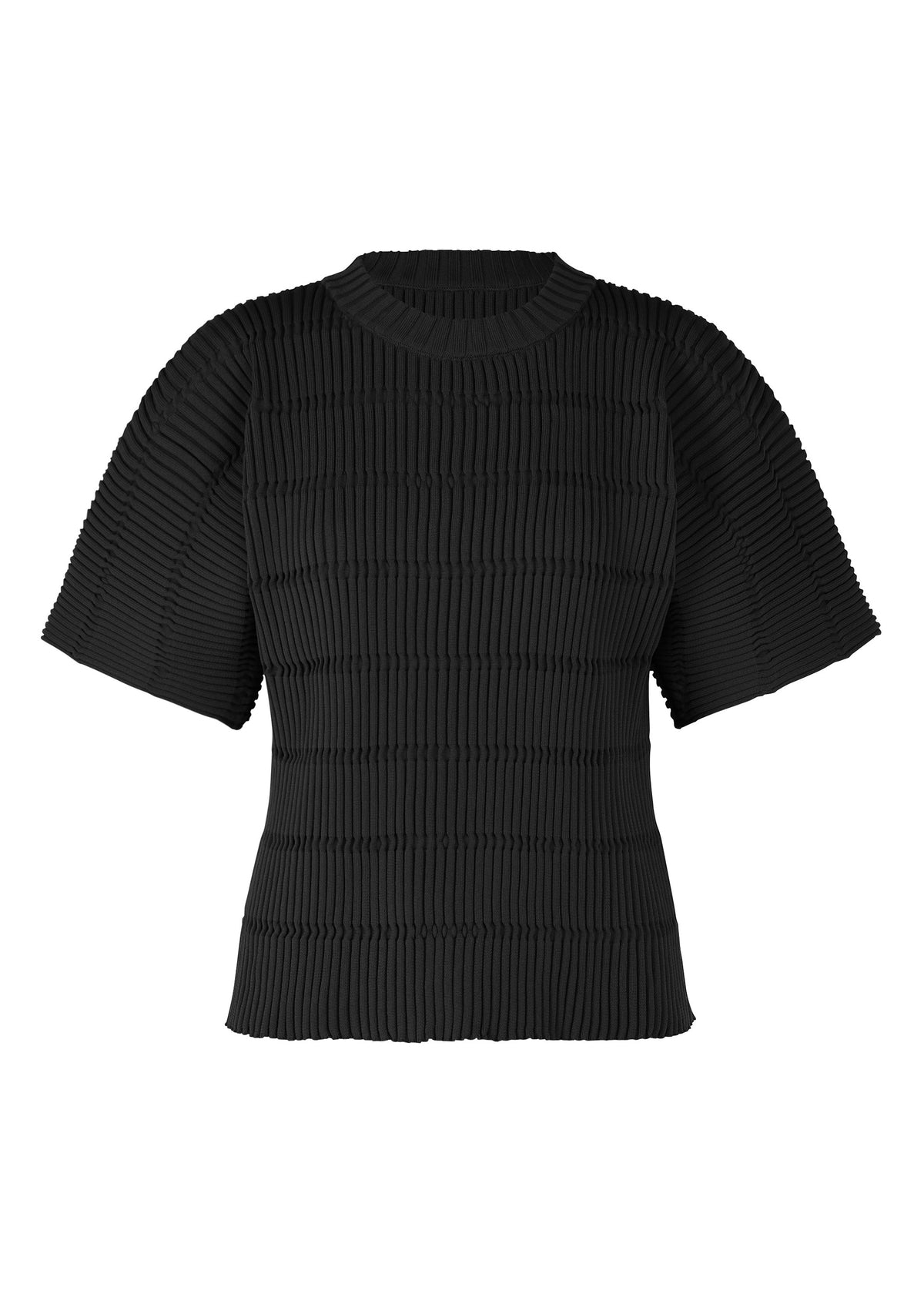 A product shot of the PLEATS PLEASE ISSEY MIYAKE JIGGLY KNIT top in .