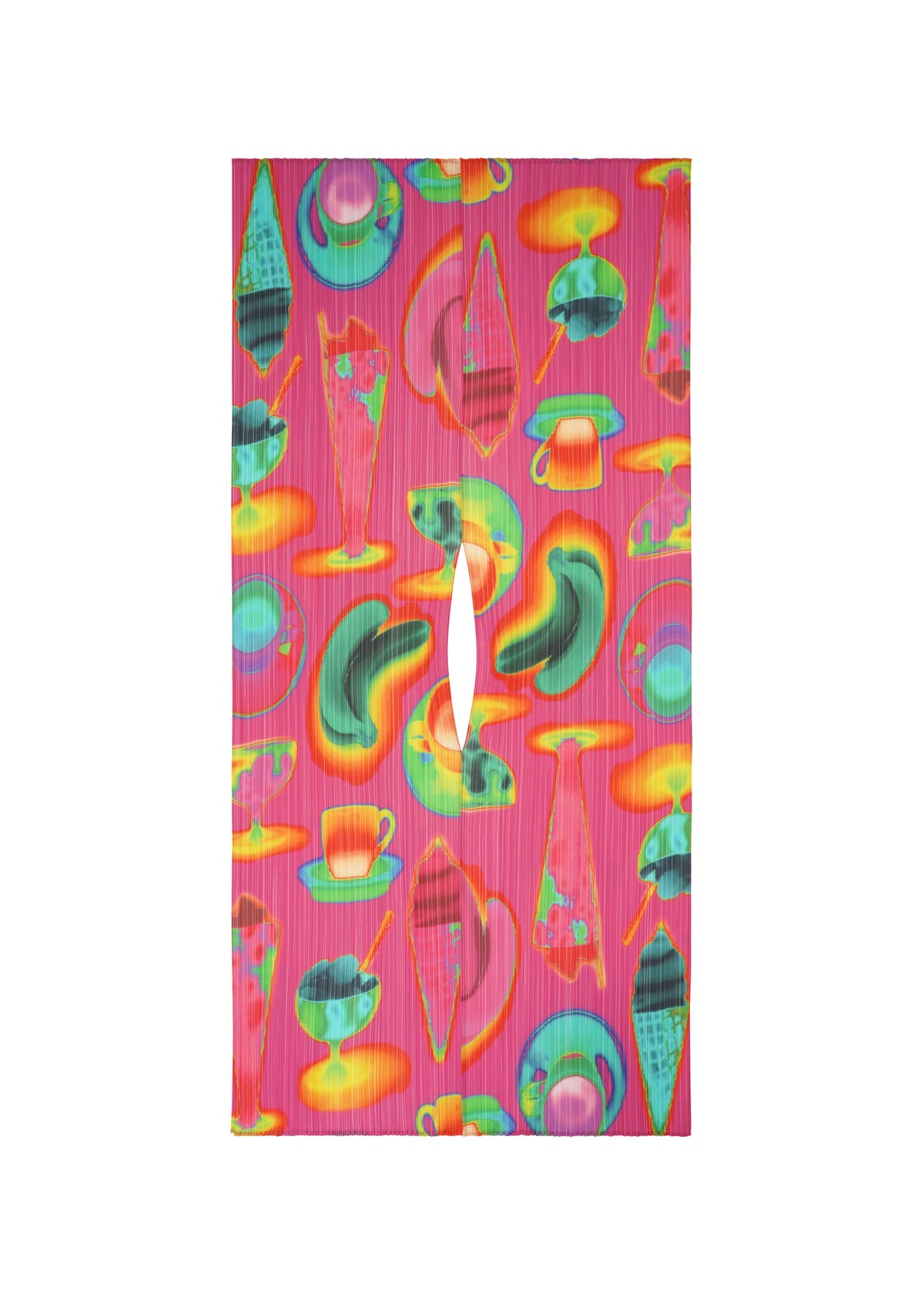 THERMAL FOODS MADAME-T Stole Pink