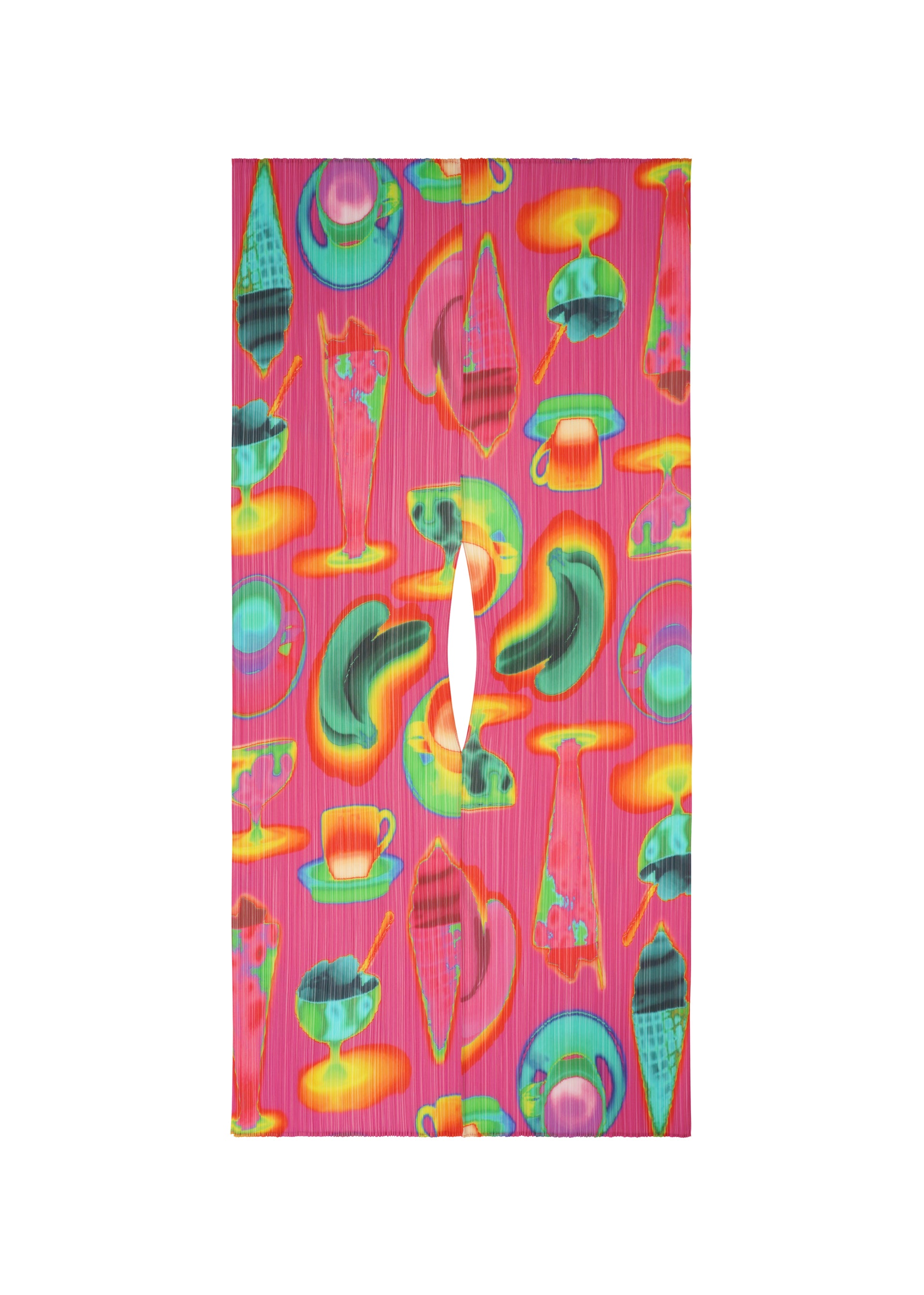 THERMAL FOODS MADAME-T Stole Pink