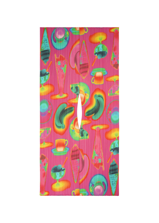 THERMAL FOODS MADAME-T Stole Pink