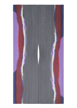A product shot of the PLEATS PLEASE ISSEY MIYAKE GRAINY COLORS MADAME T stole in .