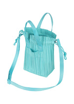 A detail shot of the PLEATS PLEASE ISSEY MIYAKE PLEATS TOTE BAG bag.