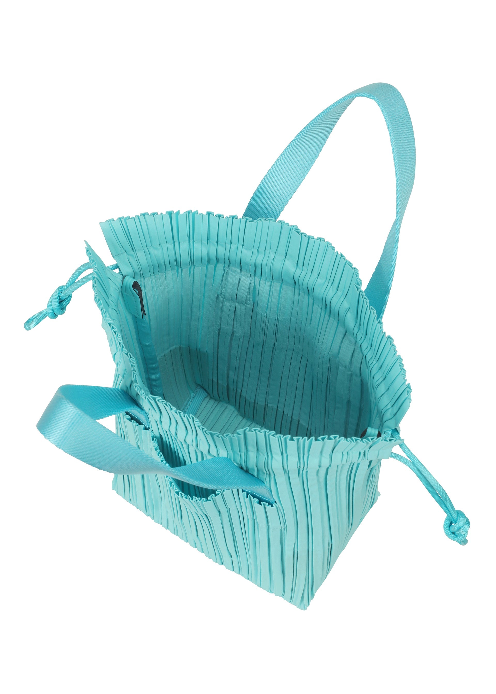 A detail shot of the PLEATS PLEASE ISSEY MIYAKE PLEATS TOTE BAG bag.
