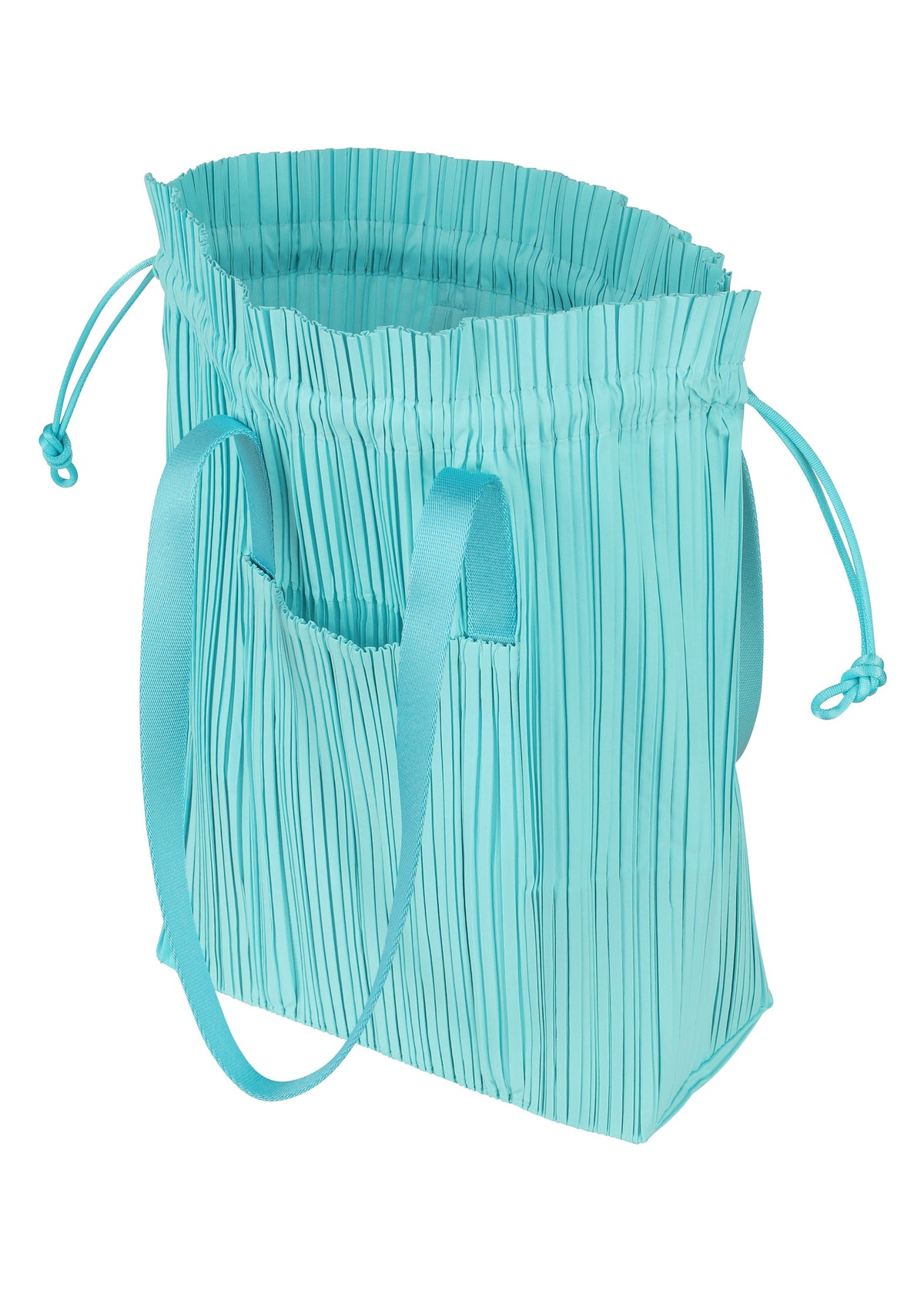 A detail shot of the PLEATS PLEASE ISSEY MIYAKE PLEATS TOTE BAG bag.