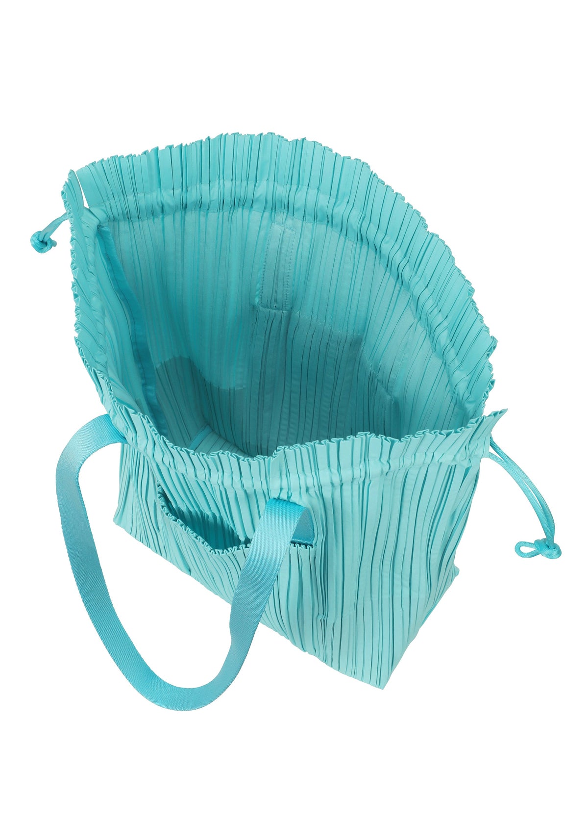 A detail shot of the PLEATS PLEASE ISSEY MIYAKE PLEATS TOTE BAG bag.