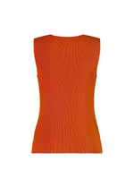 A detail shot of the PLEATS PLEASE ISSEY MIYAKE MIST JULY top.
