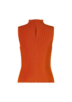 A detail shot of the PLEATS PLEASE ISSEY MIYAKE MIST JULY top.