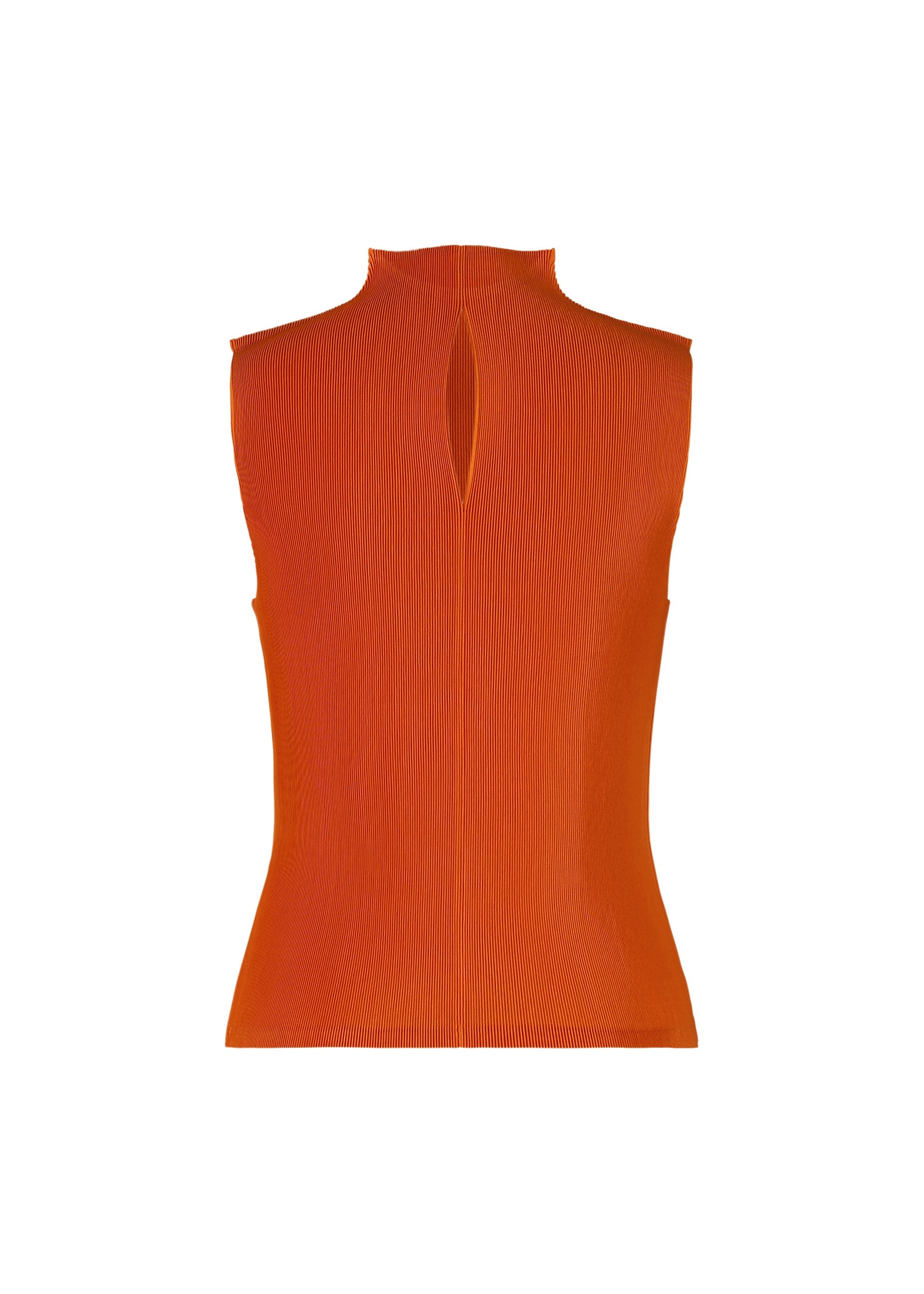 A detail shot of the PLEATS PLEASE ISSEY MIYAKE MIST JULY top.