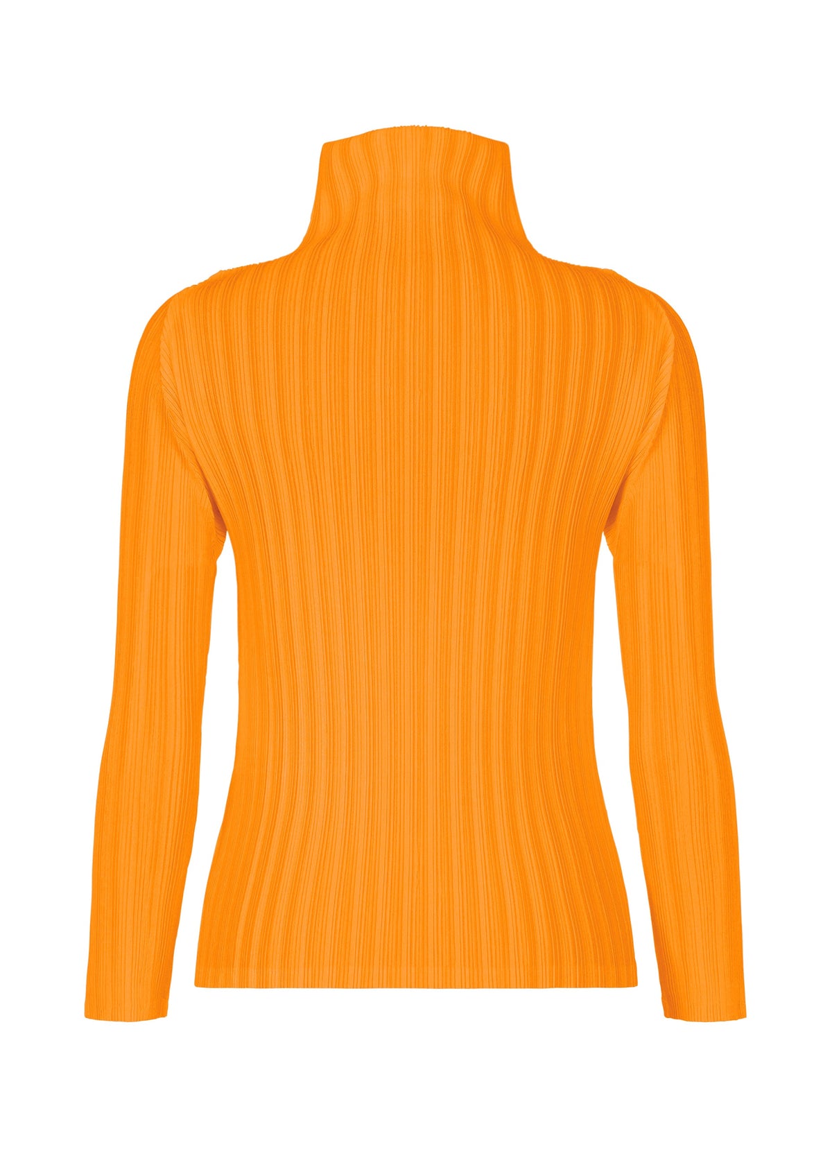 A detail shot of the PLEATS PLEASE ISSEY MIYAKE RIB PLEATS DECEMBER clothing.