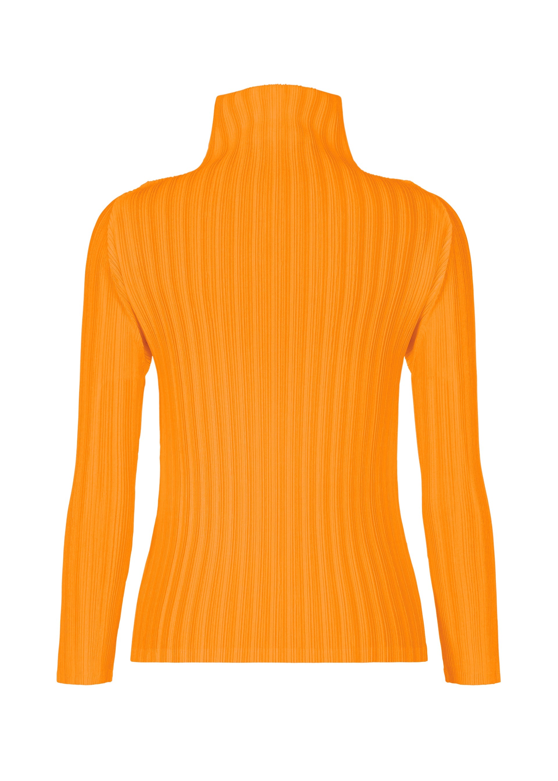 A detail shot of the PLEATS PLEASE ISSEY MIYAKE RIB PLEATS DECEMBER clothing.