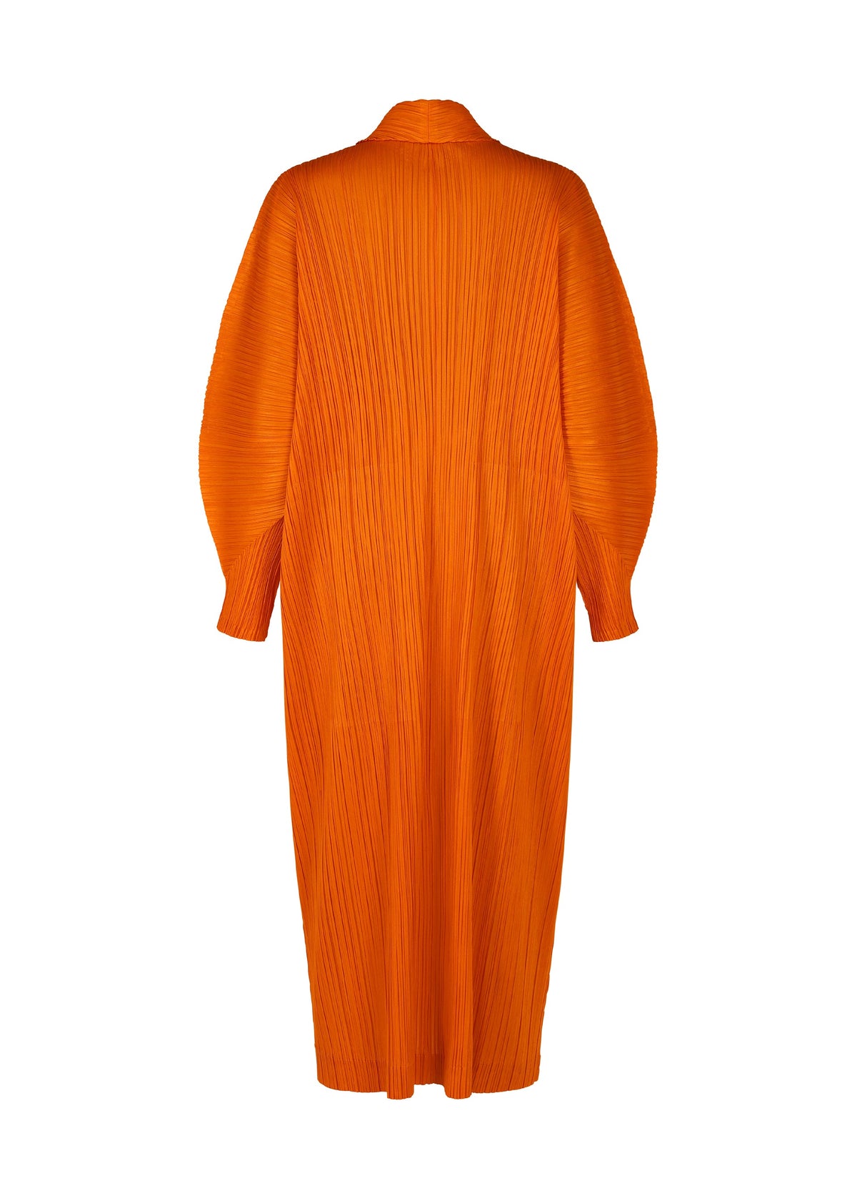 A detail shot of the PLEATS PLEASE ISSEY MIYAKE MONTHLY COLORS DECEMBER clothing.