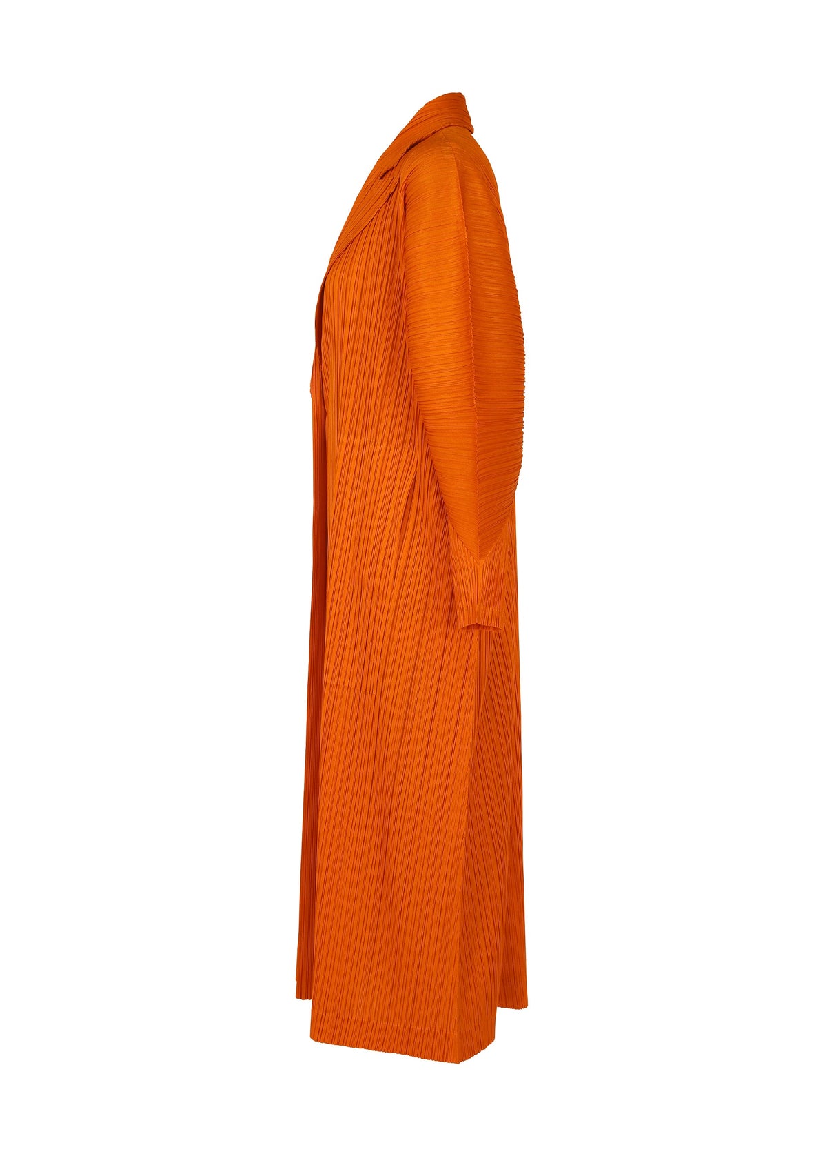 A detail shot of the PLEATS PLEASE ISSEY MIYAKE MONTHLY COLORS DECEMBER clothing.