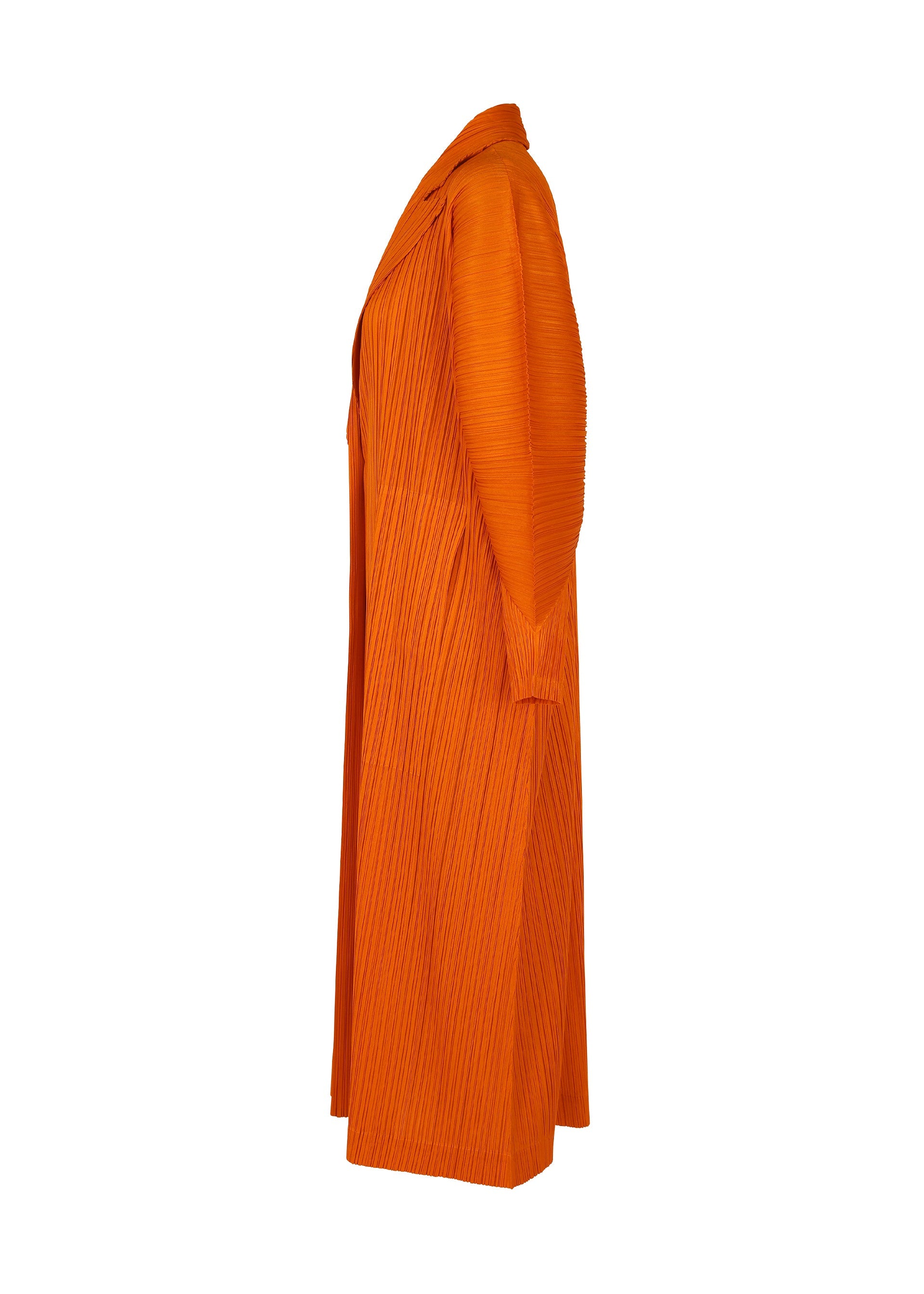 A detail shot of the PLEATS PLEASE ISSEY MIYAKE MONTHLY COLORS DECEMBER clothing.