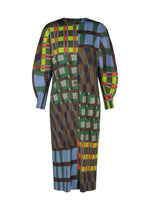 A product shot of the PLEATS PLEASE ISSEY MIYAKE HARMONY clothing in blue (72).