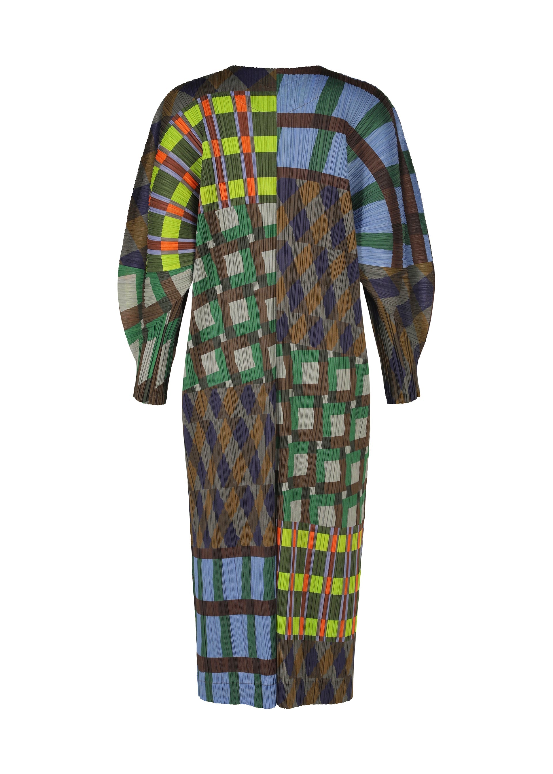 A detail shot of the PLEATS PLEASE ISSEY MIYAKE HARMONY clothing.