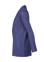 A detail shot of the PLEATS PLEASE ISSEY MIYAKE PLEATS JACKET jacket.