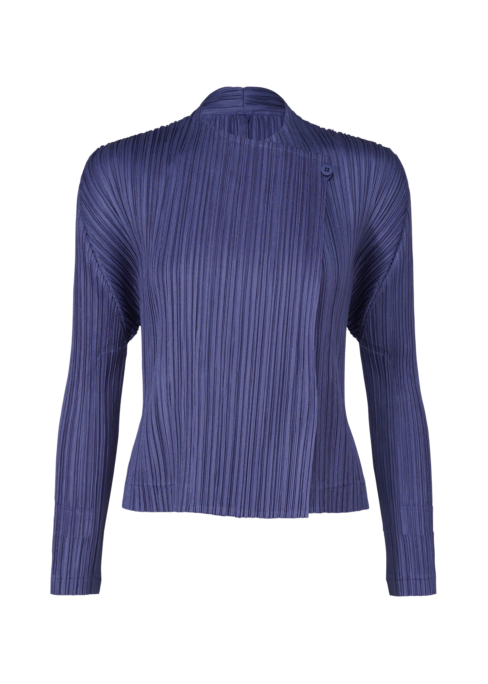 A detail shot of the PLEATS PLEASE ISSEY MIYAKE PLEATS JACKET jacket.