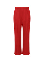 MONTHLY COLORS : NOVEMBER Trousers Red