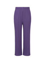 MONTHLY COLORS : NOVEMBER Trousers Purple