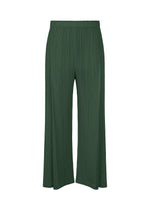 MONTHLY COLORS : DECEMBER Trousers Forest Green