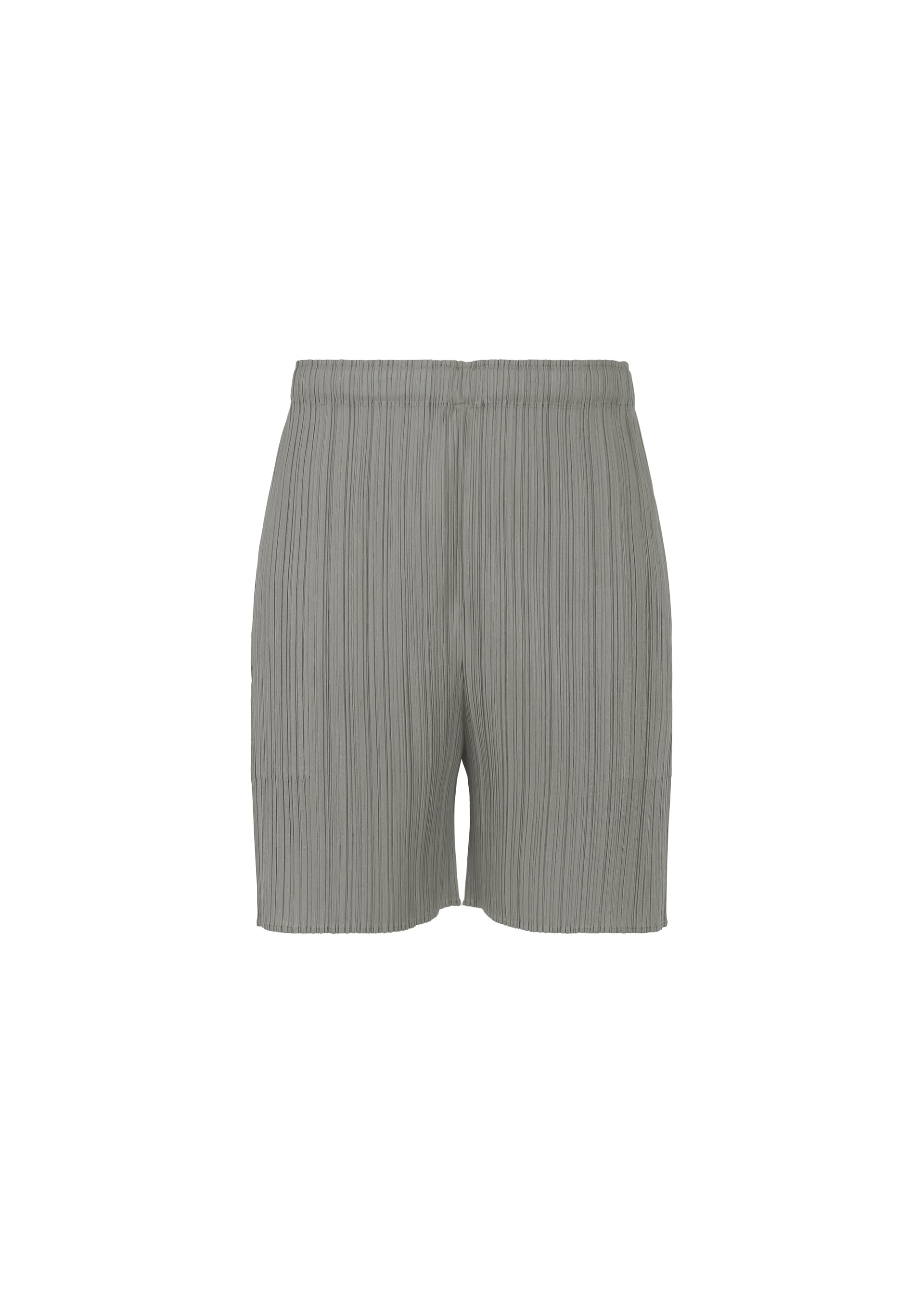 LUCID PLEATS Shorts Grey