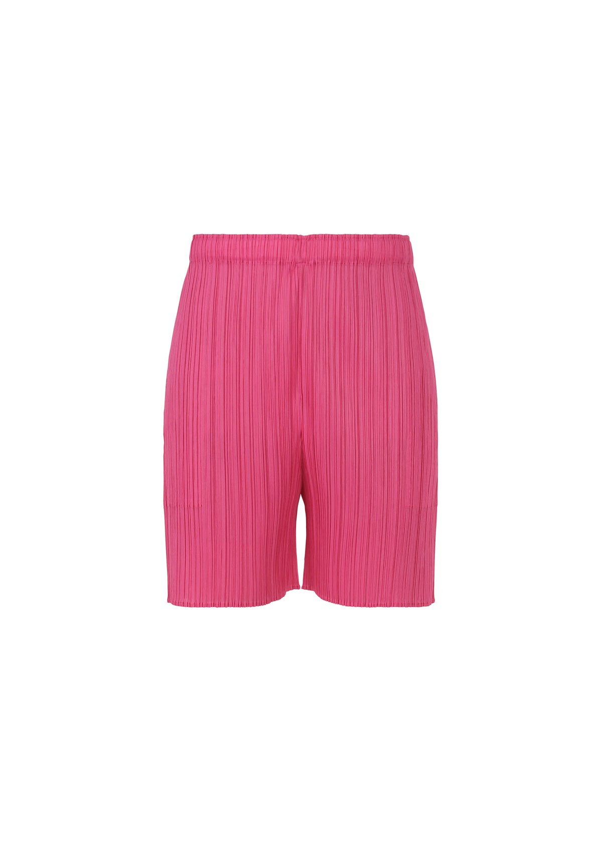 LUCID PLEATS Shorts Bright Pink