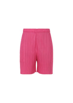 LUCID PLEATS Shorts Bright Pink