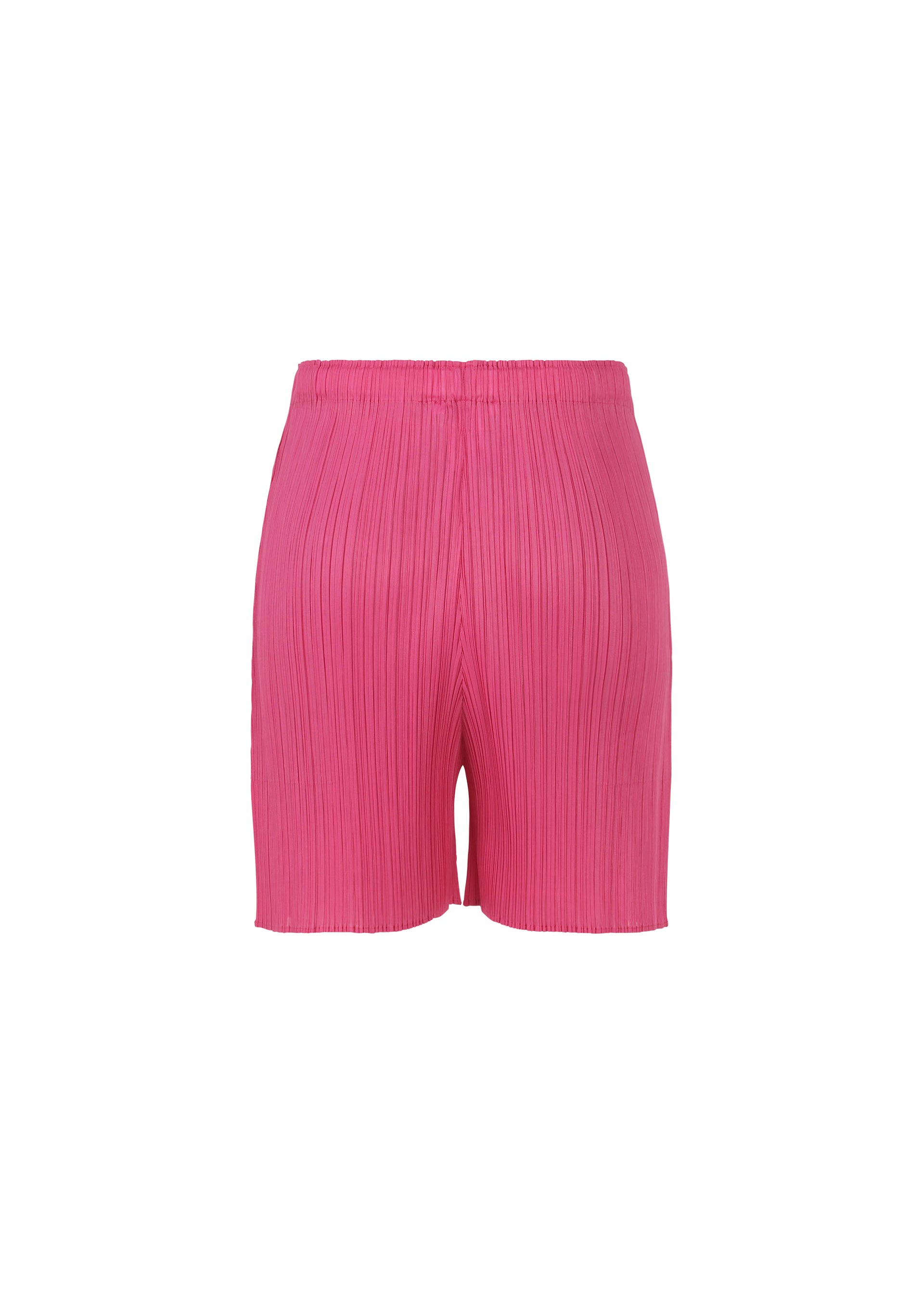 LUCID PLEATS Shorts Bright Pink