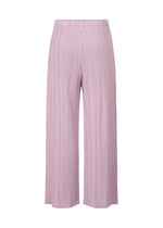A detail shot of the PLEATS PLEASE ISSEY MIYAKE SQUARE trousers.