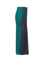 A detail shot of the PLEATS PLEASE ISSEY MIYAKE POINTE skirt.