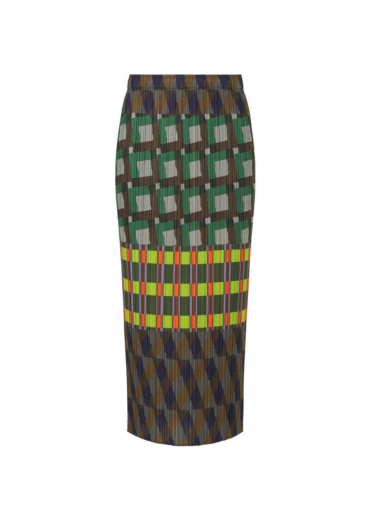 A product shot of the PLEATS PLEASE ISSEY MIYAKE HARMONY clothing in blue (72).