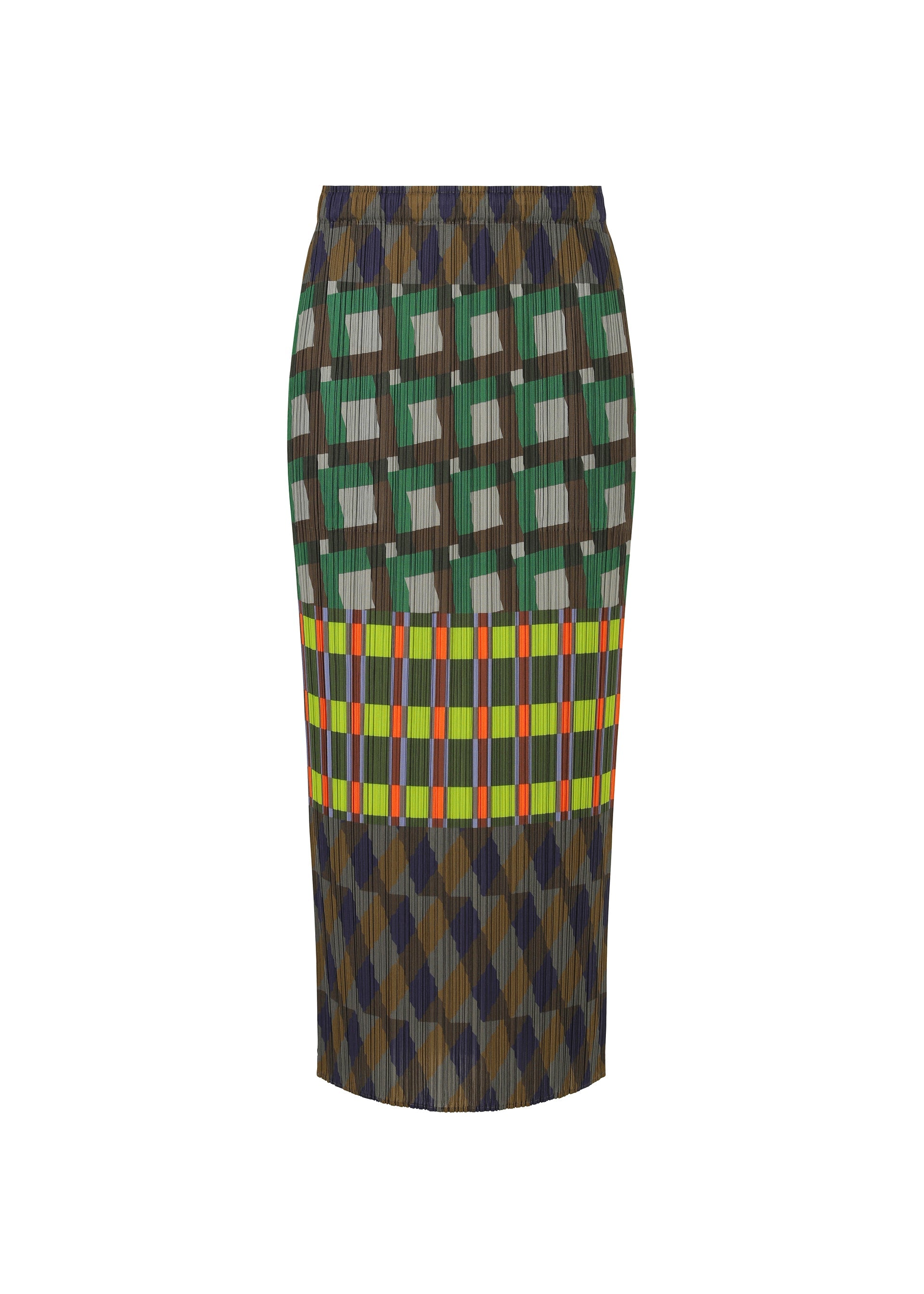 A product shot of the PLEATS PLEASE ISSEY MIYAKE HARMONY clothing in blue (72).