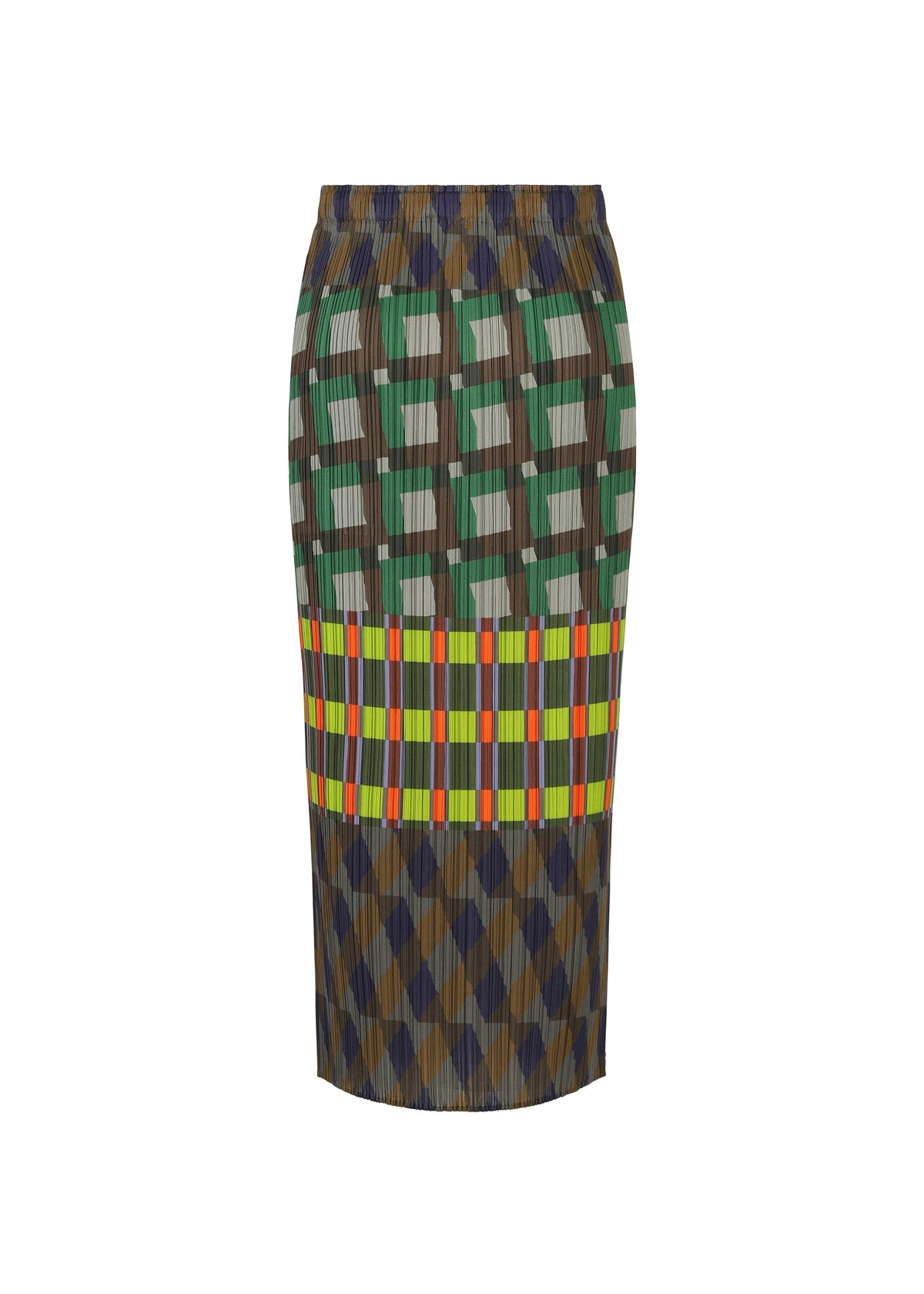 A detail shot of the PLEATS PLEASE ISSEY MIYAKE HARMONY clothing.