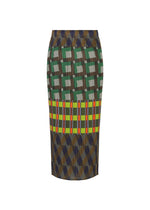 A detail shot of the PLEATS PLEASE ISSEY MIYAKE HARMONY clothing.