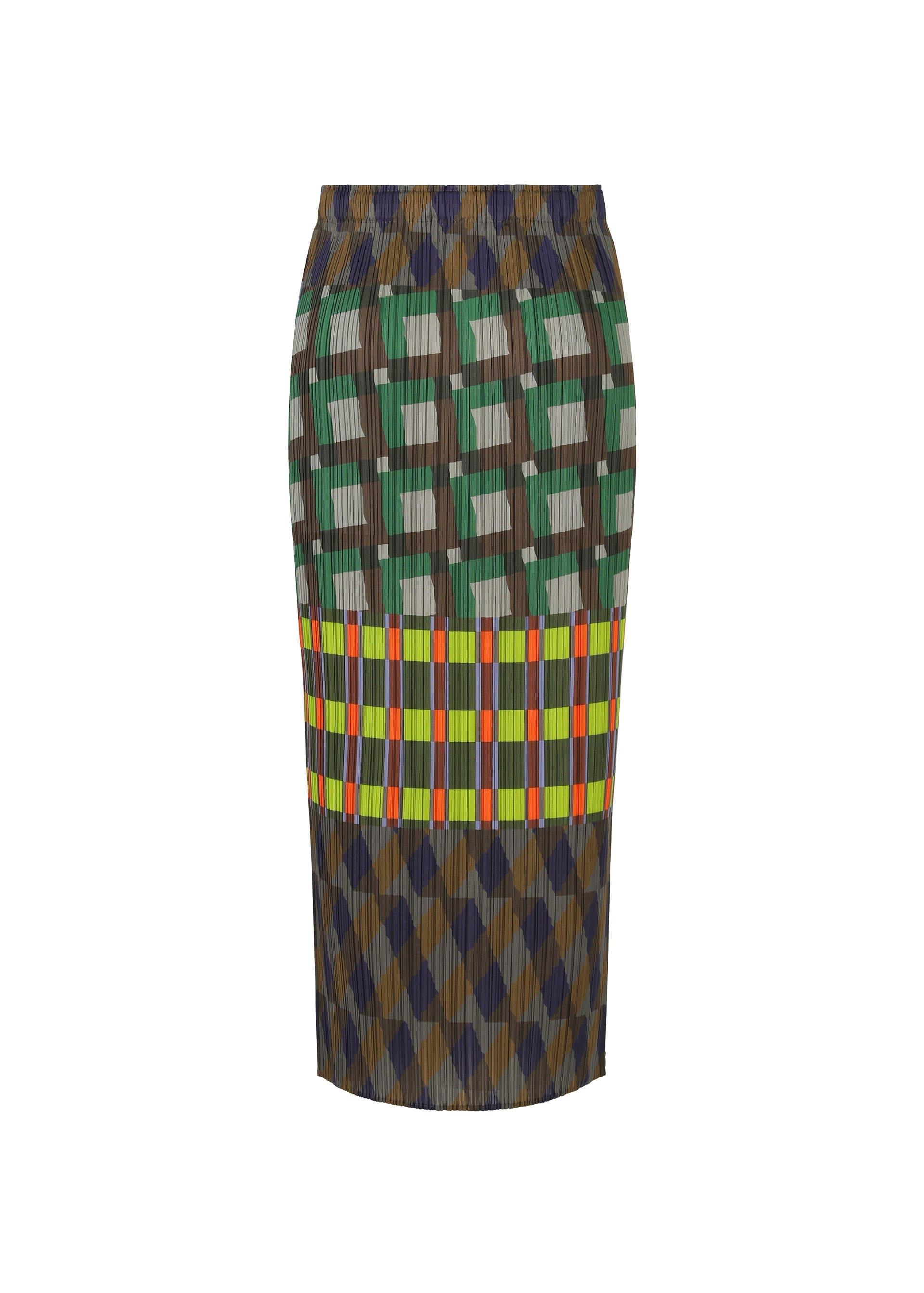 A detail shot of the PLEATS PLEASE ISSEY MIYAKE HARMONY clothing.