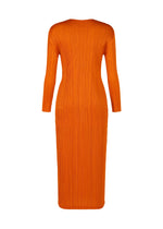 A detail shot of the PLEATS PLEASE ISSEY MIYAKE MONTHLY COLORS DECEMBER clothing.