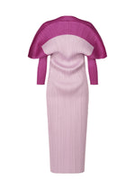 A detail shot of the PLEATS PLEASE ISSEY MIYAKE SQUARE dress.