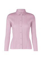 A product shot of the PLEATS PLEASE ISSEY MIYAKE PLEATS SHIRT shirt in light pink (20).